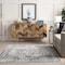 Nuloom Oliveira Floral Medallion Fringe Area Rug 4ft x 6ft 5in BDSN05C-406 - alternate 2